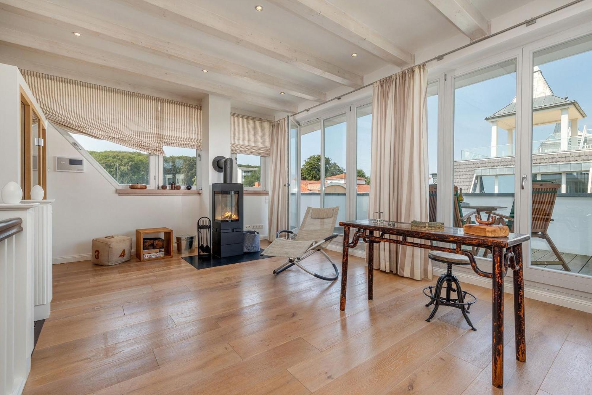 Villa Theres Penthouse Seaside Sellin  ภายนอก รูปภาพ